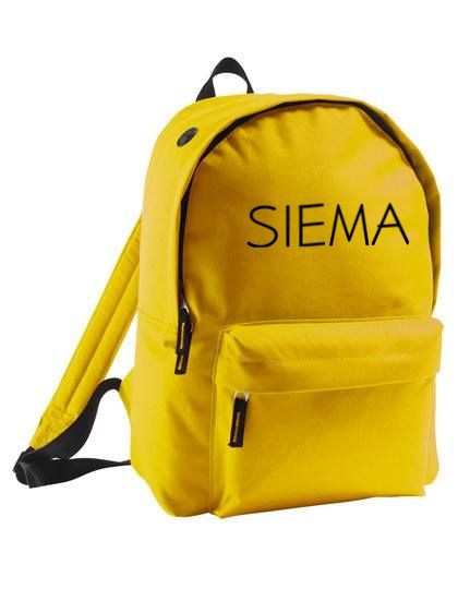 plecak owal SIEMA żółty