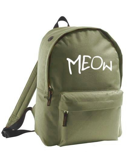 plecak owal MEOW 2 khaki