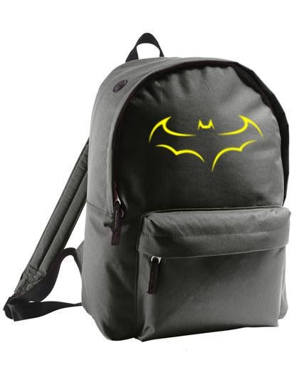 plecak owal BATMAN 2 czarny-żółty