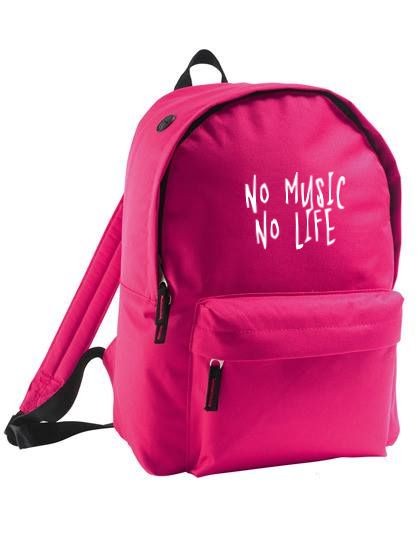 plecak owal MUSIC fuksja