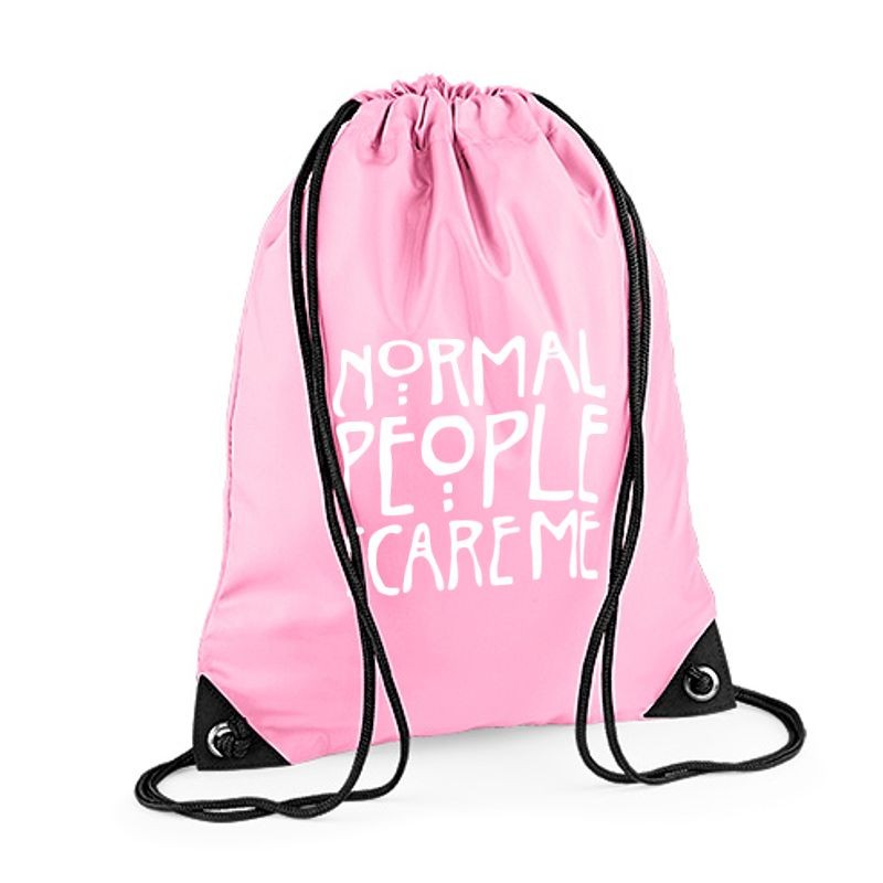 Plecak worek BG NORMAL PEOPLE pink
