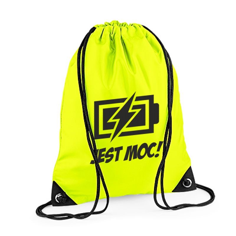 Plecak worek BG JEST MOC fluorescent