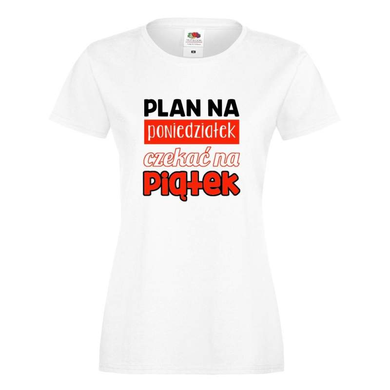 T-shirt lady/oversize DTG PLAN