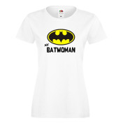 T-shirt lady slim DTG HIS BATWOMAN