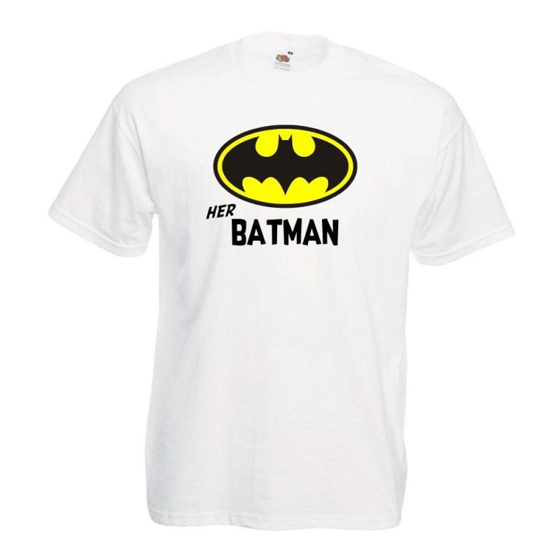 T-shirt oversize DTG HER BATMAN