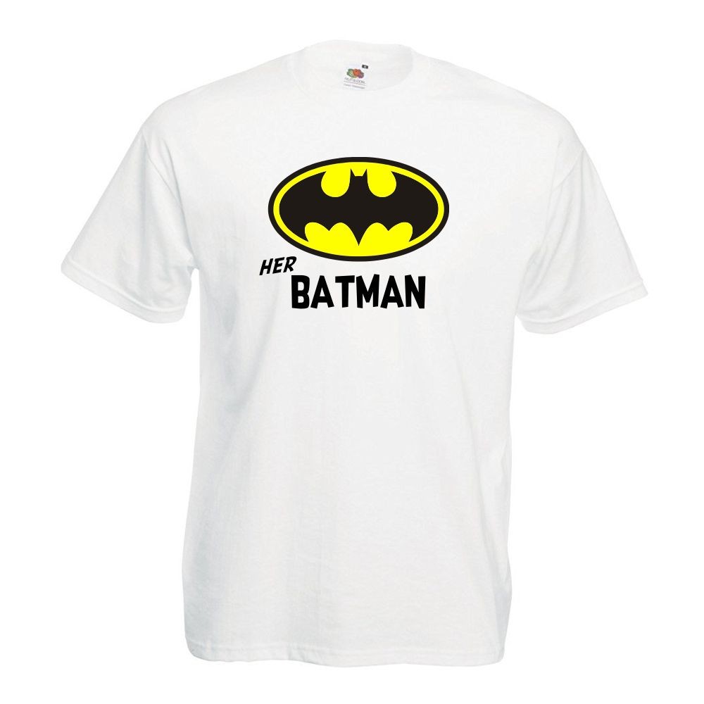 T-shirt Her Batman oversize S