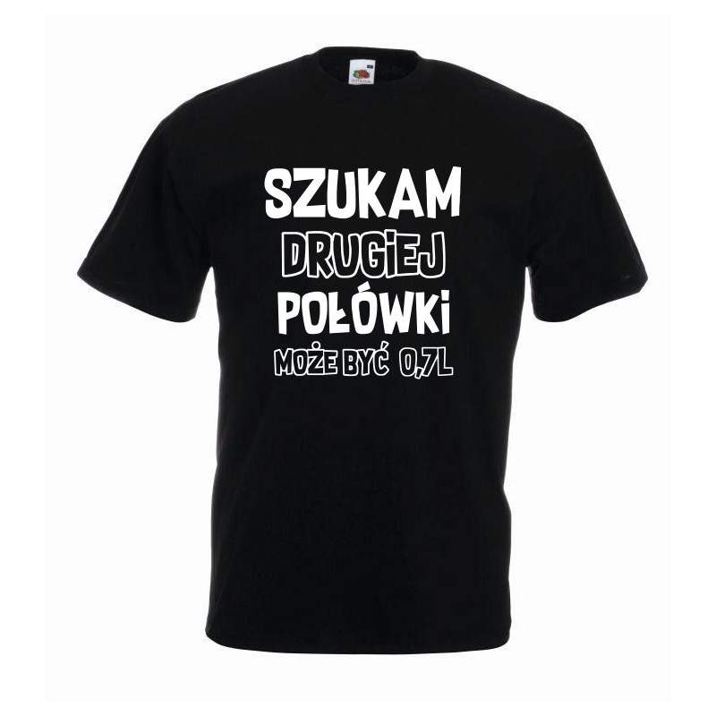 T-shirt oversize SZUKAM DRUGIEJ POŁÓWKI