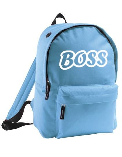 plecak owal BOSS błękitny