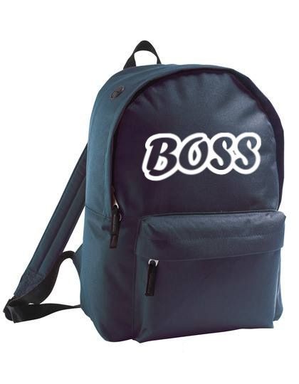 plecak owal BOSS granatowy