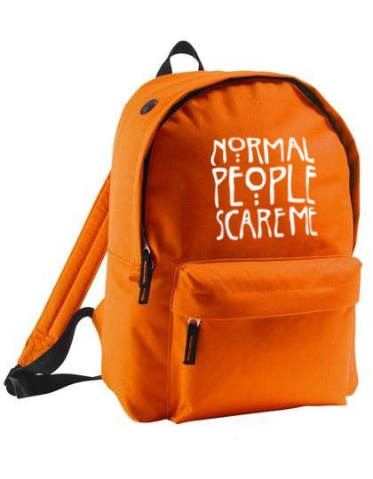 plecak owal NORMAL PEOPLE pomarańczowy