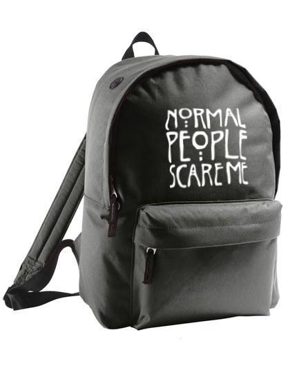 plecak owal NORMAL PEOPLE czarny