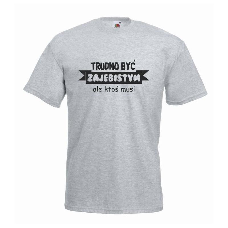 T-shirt oversize TRUDNO BYĆ