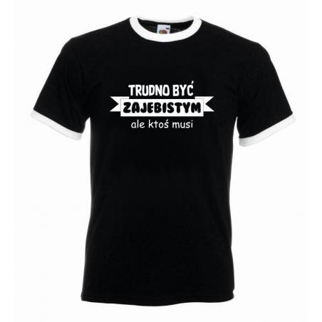 T-shirt oversize TRUDNO BYĆ