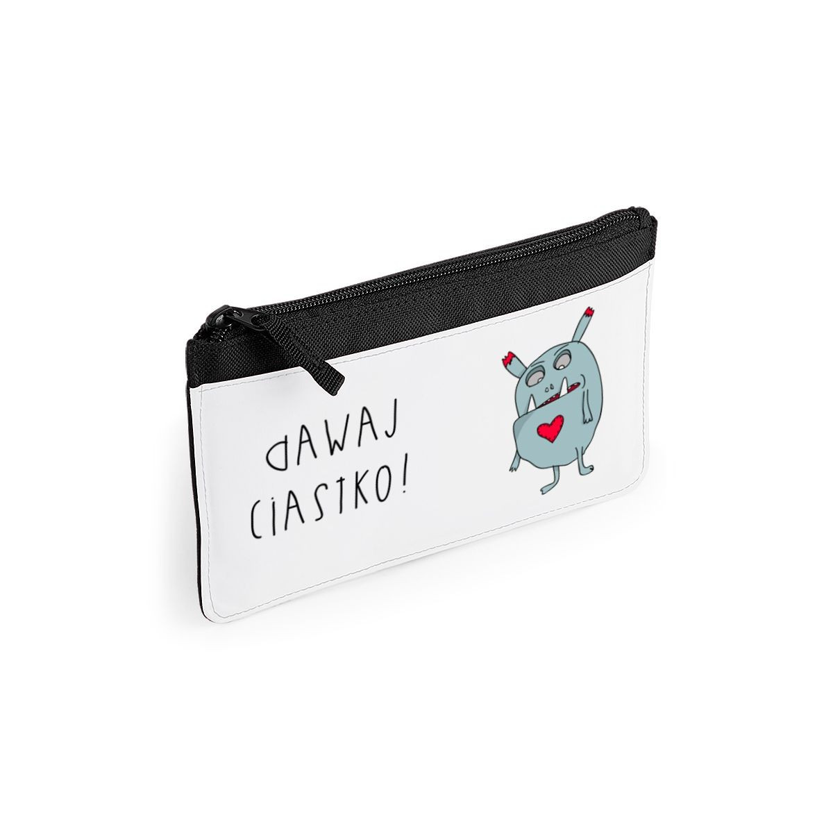Piórnik druk DAWAJ CIASTKO