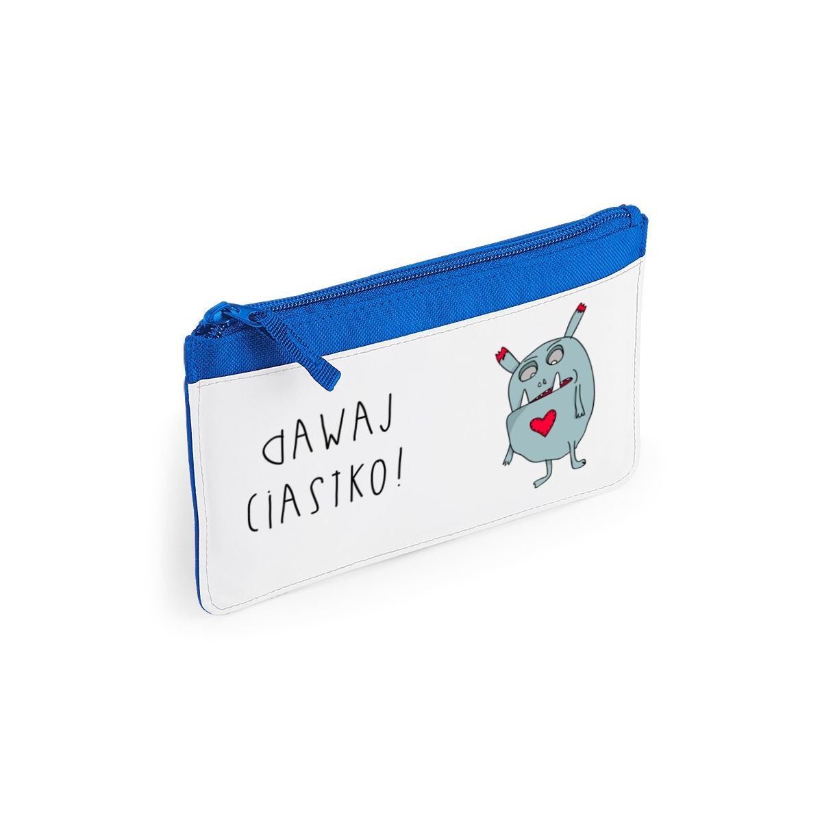 Piórnik druk DAWAJ CIASTKO