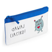 Piórnik druk DAWAJ CIASTKO