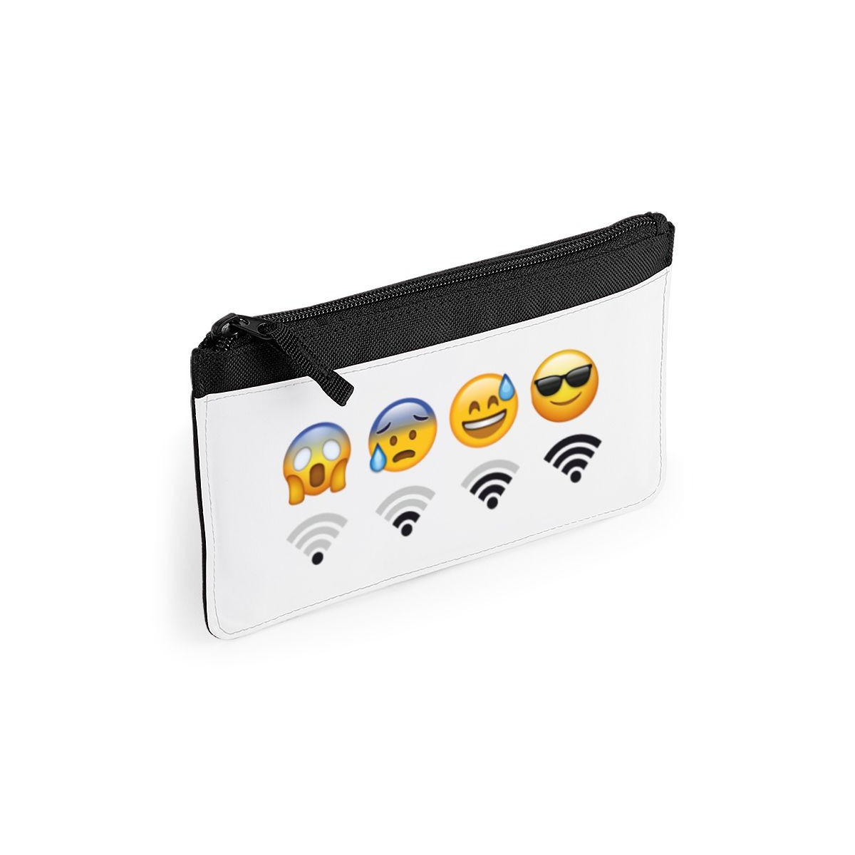 Piórnik druk EMOJI WIFI