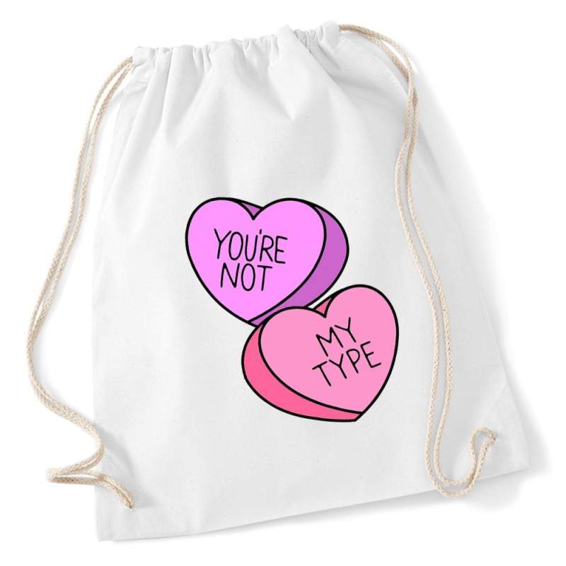 plecak worek DTG NOT MY TYPE