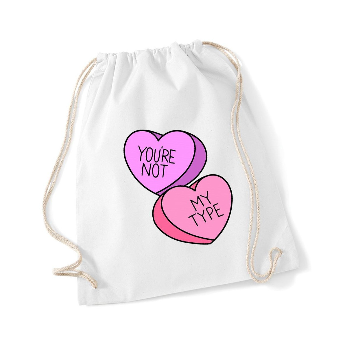 plecak worek DTG NOT MY TYPE