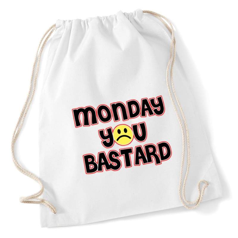 plecak worek DTG MONDAY YOU BASTARD