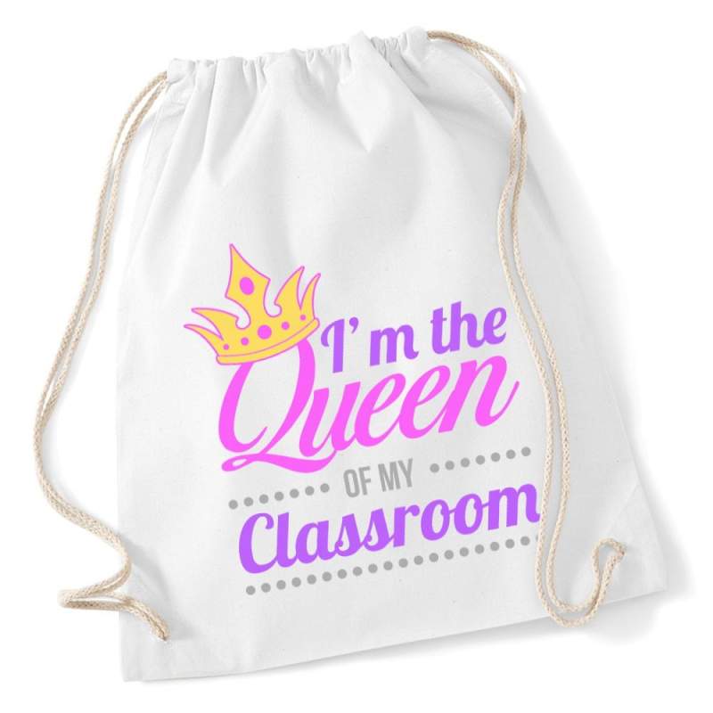 plecak worek DTG QUEEN OF MY CLASSROOM