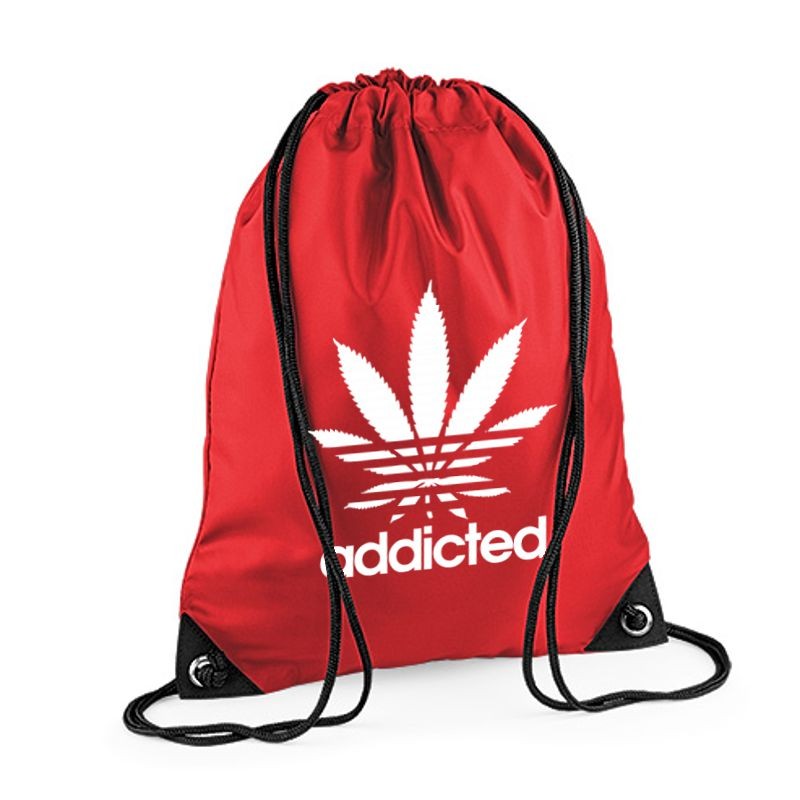 Plecak worek BG ADDICTED red