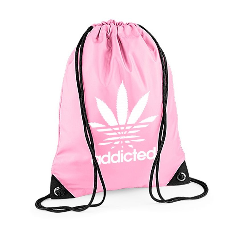 Plecak worek BG ADDICTED pink