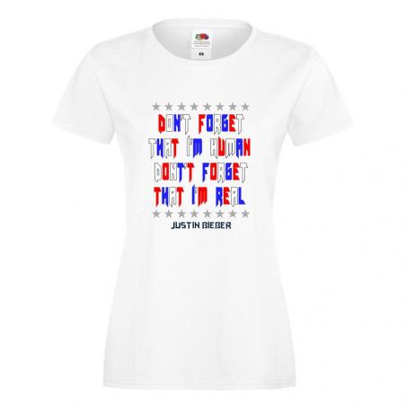 T-shirt lady/oversize DTG I'M HUMAN