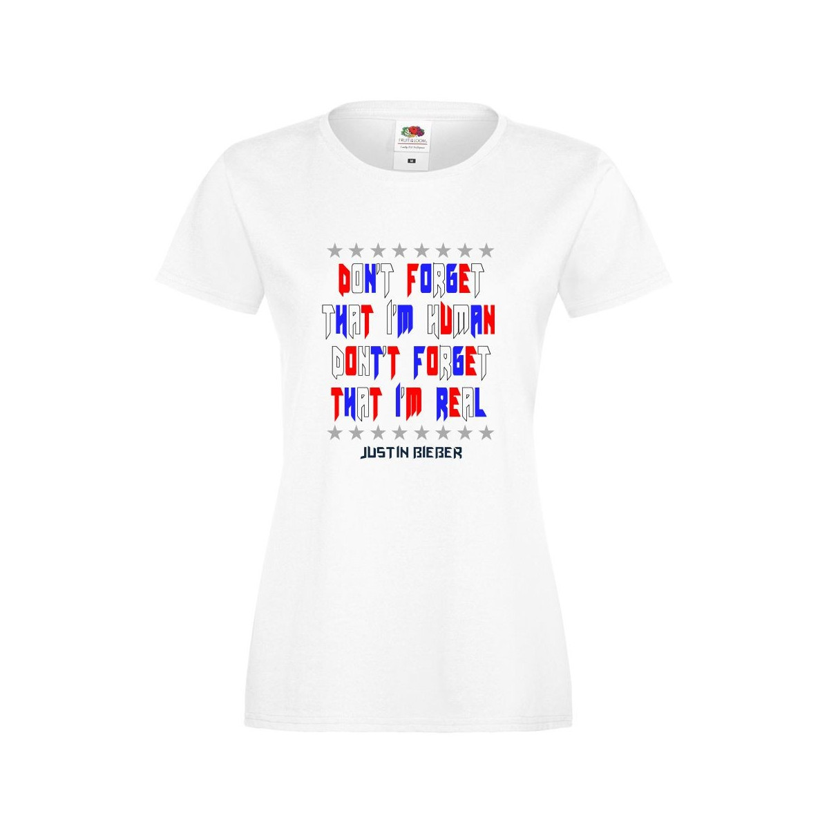 T-shirt lady/oversize DTG I'M HUMAN