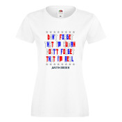 T-shirt lady/oversize DTG I'M HUMAN