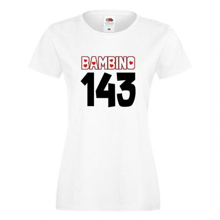 T-shirt lady/oversize DTG BAMBINO 143