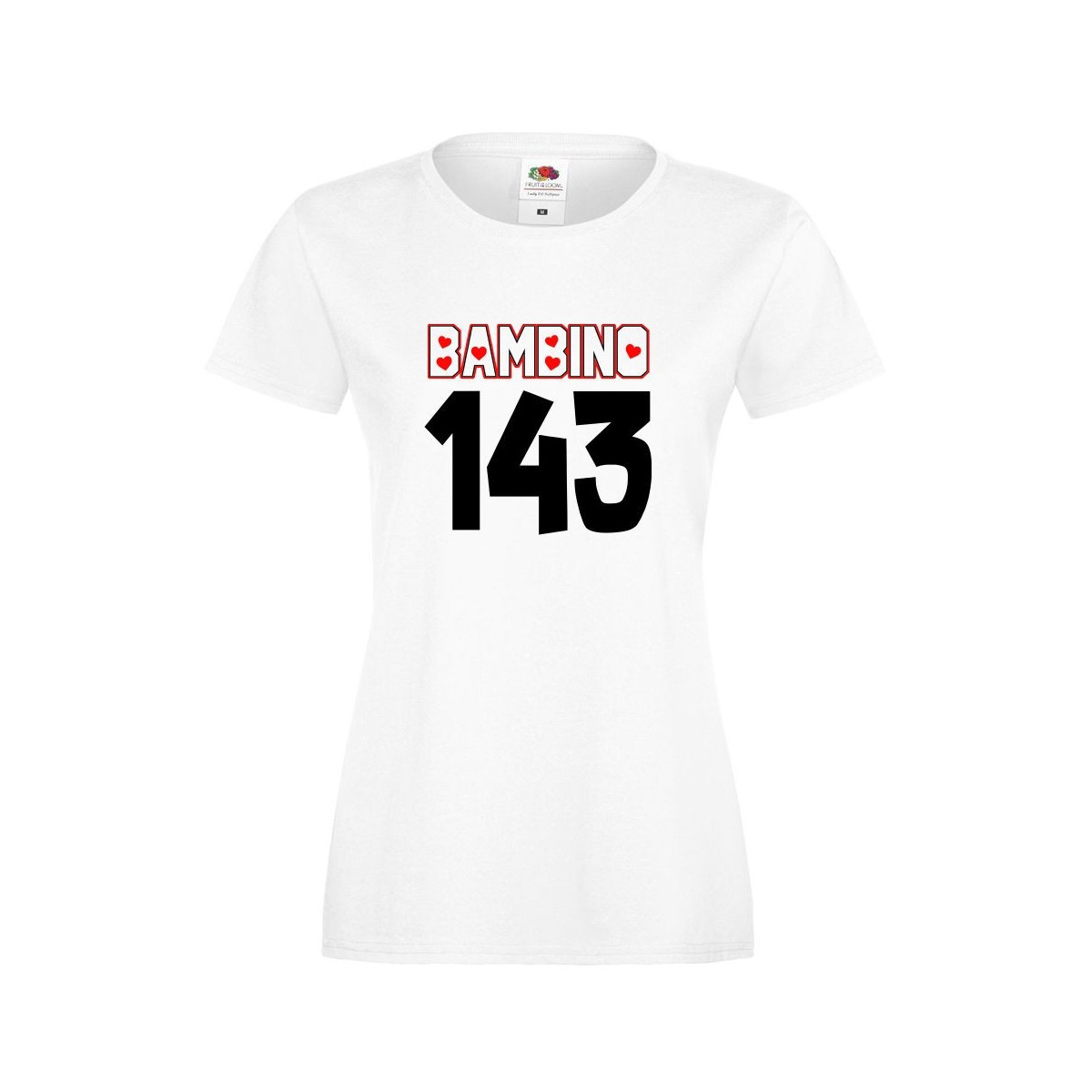 T-shirt lady/oversize DTG BAMBINO 143