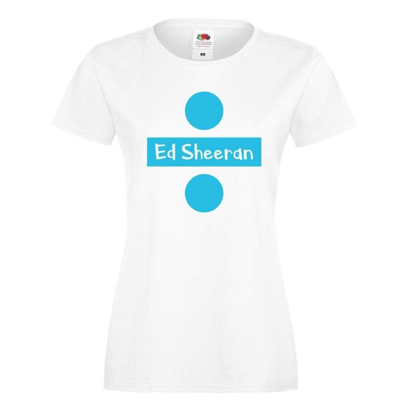 T-shirt lady/oversize DTG ED SHEERAN