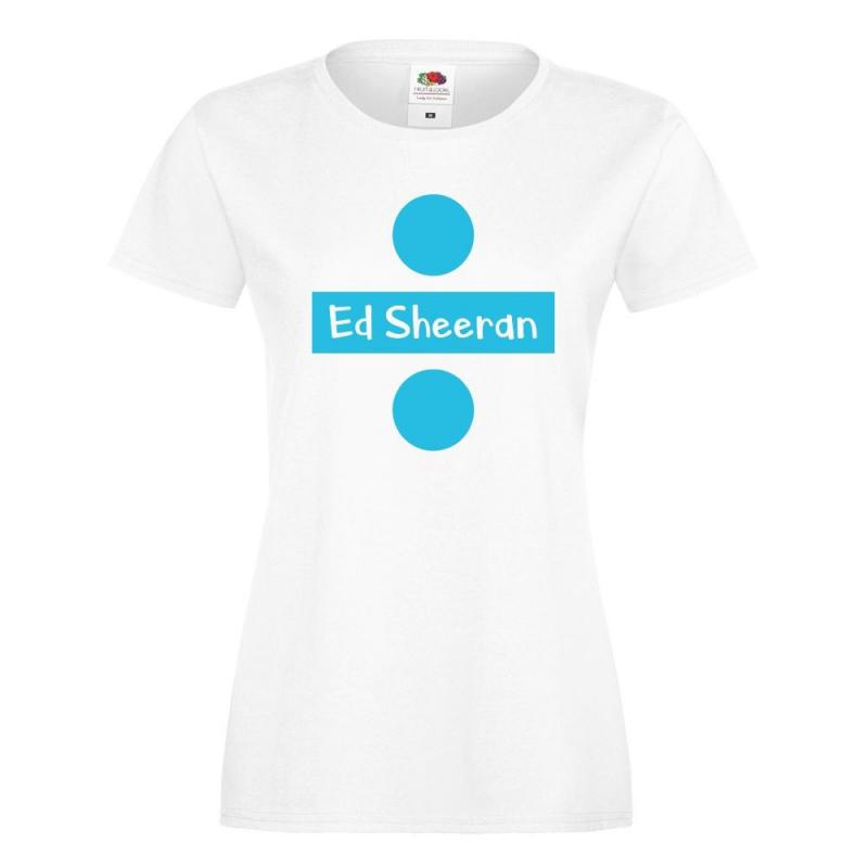 T-shirt lady/oversize DTG ED SHEERAN T-shirt lady/oversize DTG ED SHEERAN