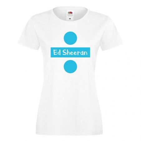 T-shirt lady/oversize DTG ED SHEERAN