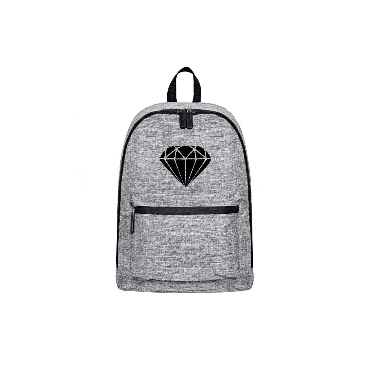 Plecak szary-melanż DIAMOND 2
