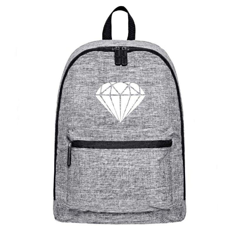 Plecak szary-melanż DIAMOND 2