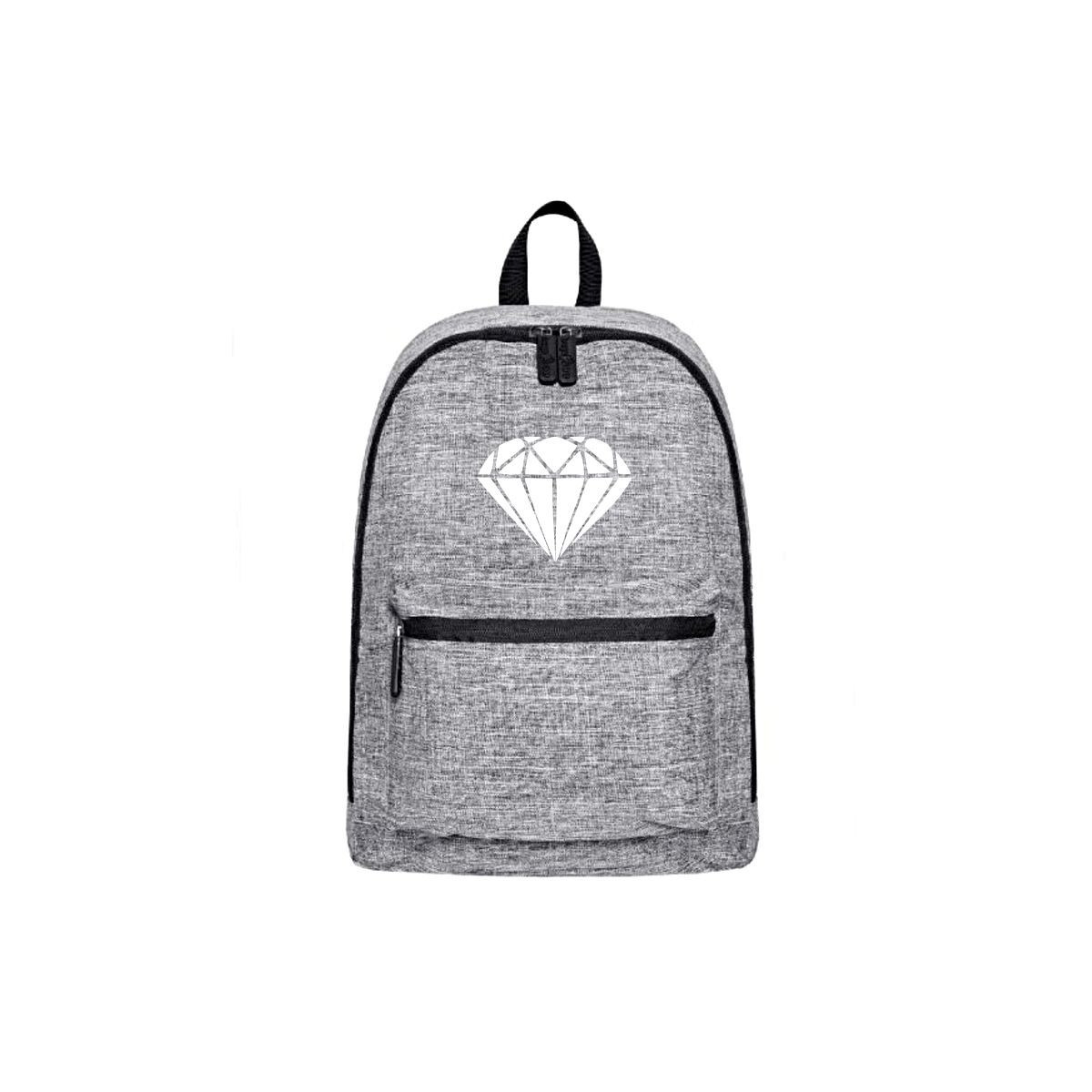 Plecak szary-melanż DIAMOND 2