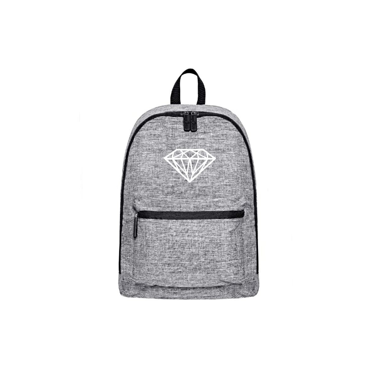 Plecak szary-melanż DIAMOND 