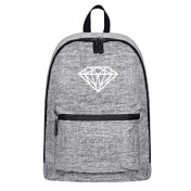 Plecak szary-melanż DIAMOND 
