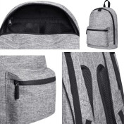 Plecak SZARY-MELANŻ