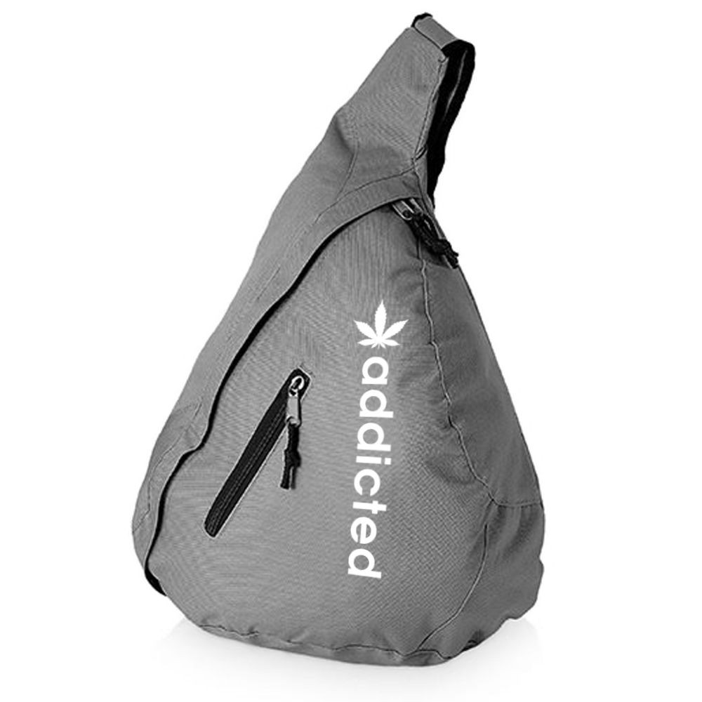 Plecak-torba Triangle ADDICTED szary