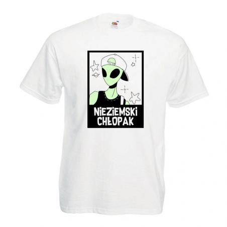 T-shirt oversize DTG NIEZIEMSKI CHŁOPAK 