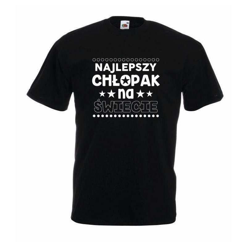 T-shirt oversize NAJLEPSZY CHŁOPAK NA ŚWIECIE