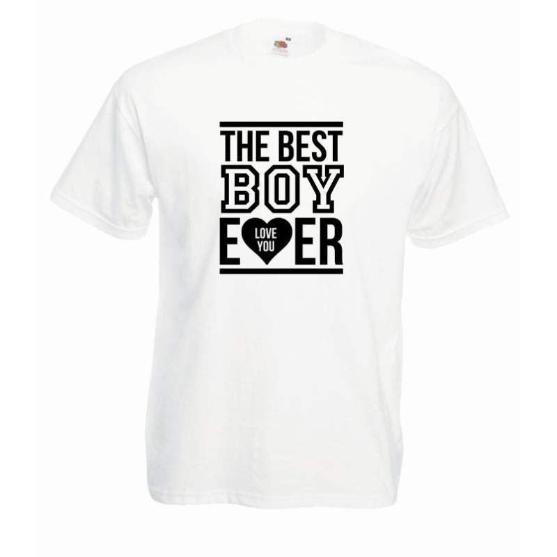 T-shirt oversize THE BEST BOY