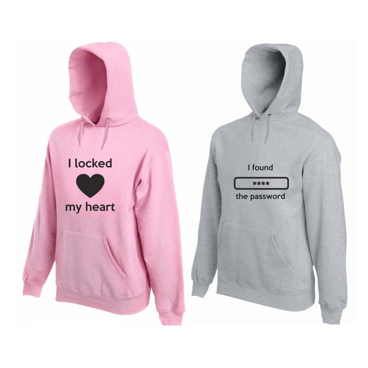 Bluza z kapturem DLA PAR 2 SZT TO JEST MOJA 1/2