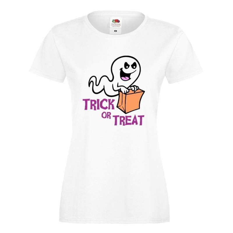 T-shirt lady/oversize DTG TRIC OR TREAT