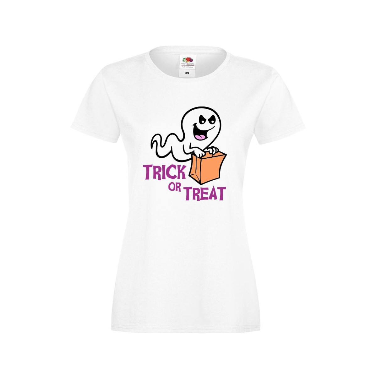 T-shirt lady/oversize DTG TRIC OR TREAT