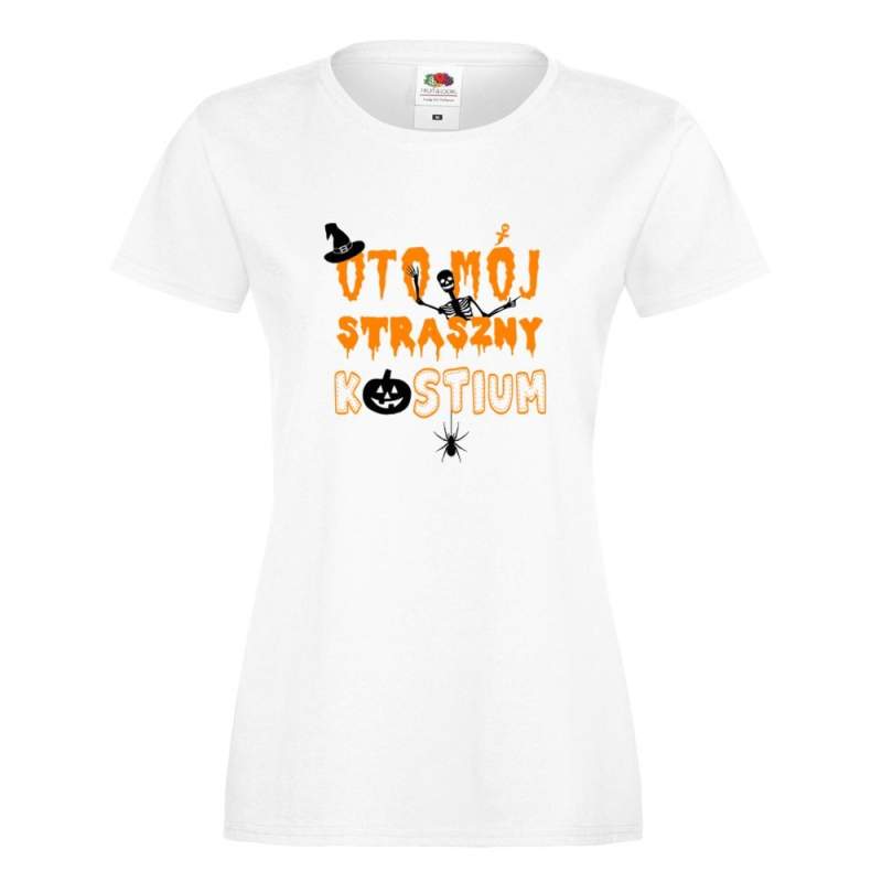 T-shirt lady/oversize DTG STRASZNY KOSTIUM