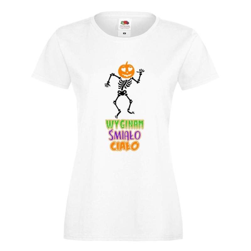 T-shirt lady/oversize DTG WYGINAM ŚMIAŁO CIAŁO